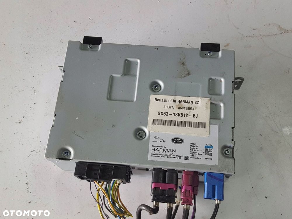 LAND ROVER DISCOVERY SPORT L550 15-18r RADIO NAWIGACJA GX53-18K812-BJ - 2