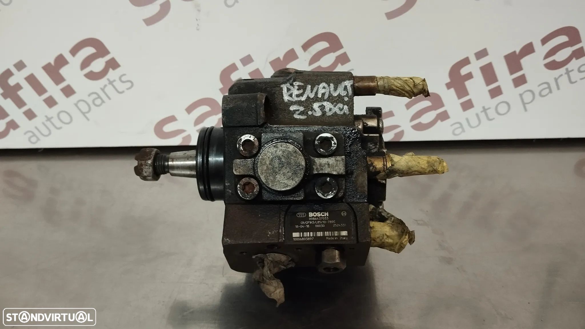BOMBA DE ALTA PRESSÃO RENAULT MASTER II / OPEL MOVANO 2.5DCI REF. 0986437033 - 1