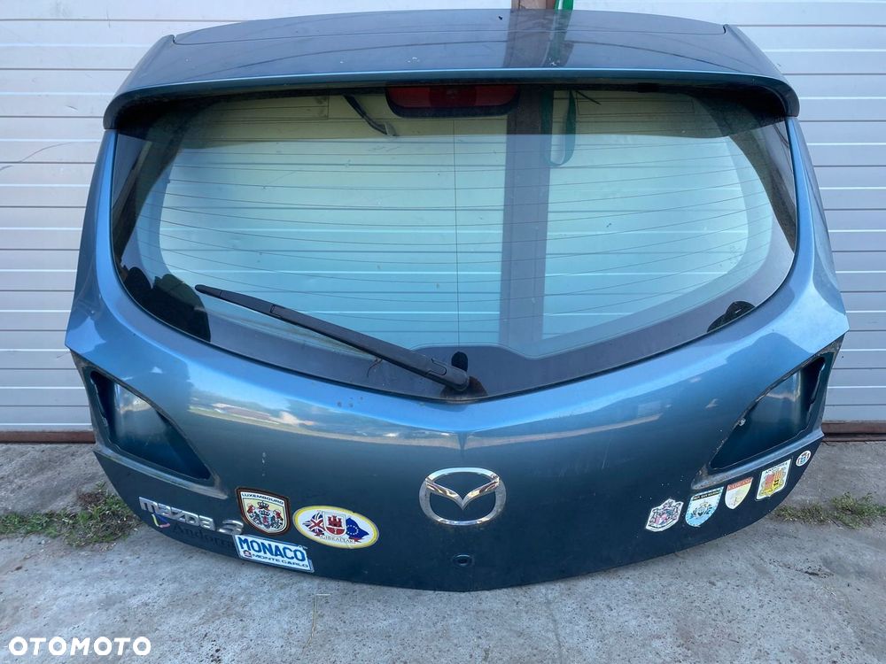 MAZDA 3 BL KLAPA TYŁ KOMPLETNA ŁADNA POKRYWA - 1
