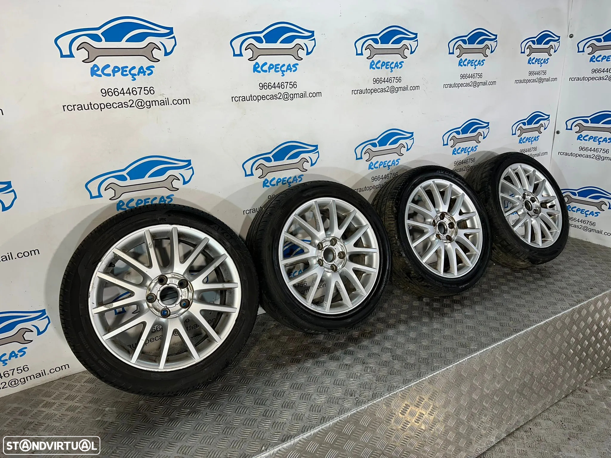 Conjunto Jantes 17 Originais VW Volkswagen Golf Jetta GT 7J ET54 5x112 1K0601025AN - 4