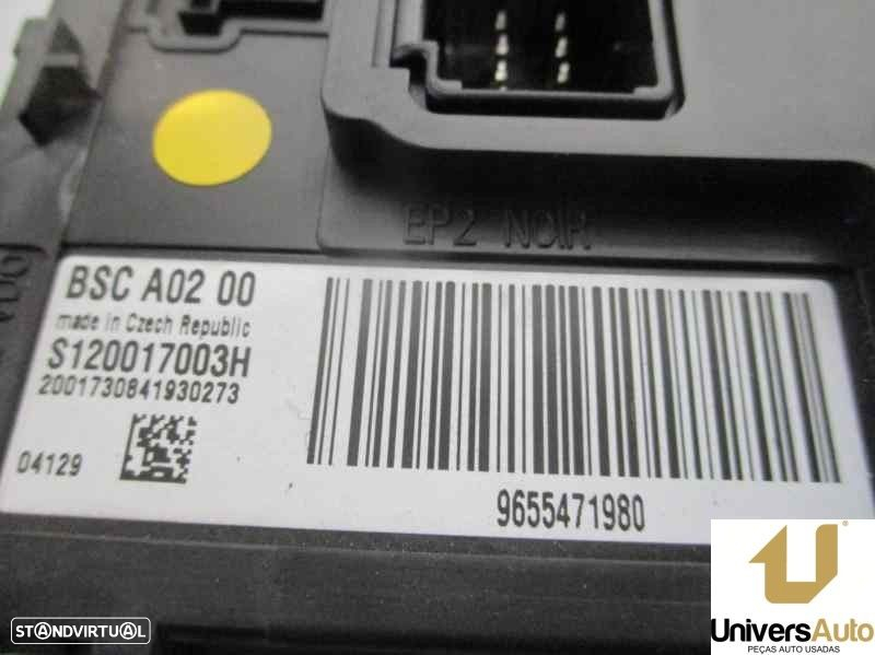 CAIXA RELÉS / FUSÍVEIS PEUGEOT 407 2004 -9655471980 - 11