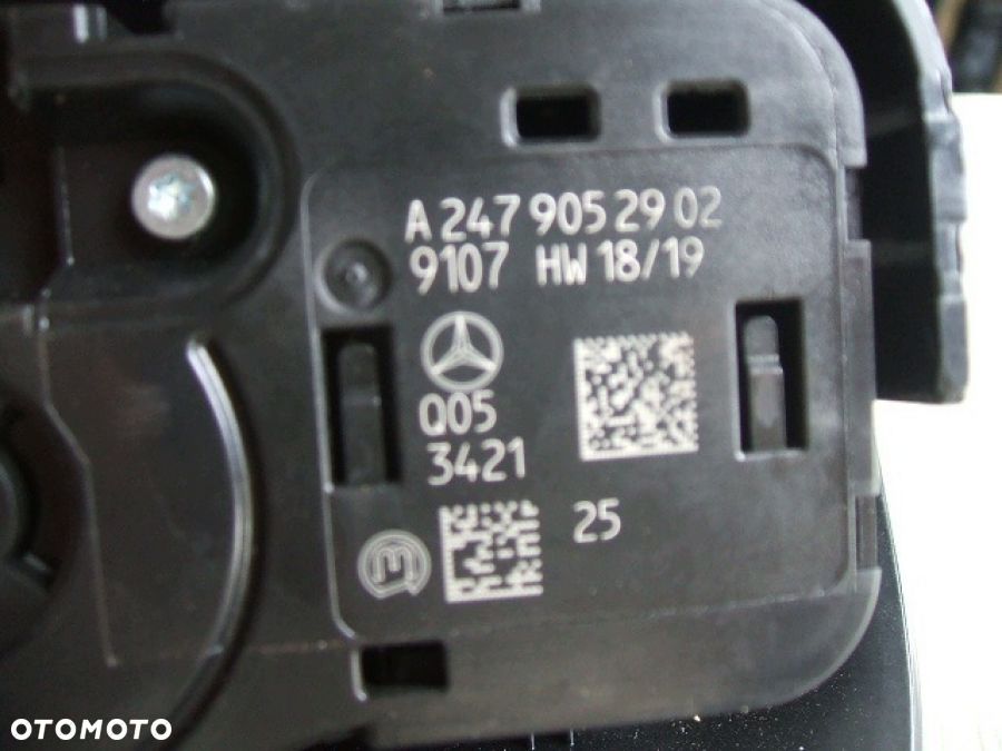 MERCEDES A-klasa W177 W247 CLA GLA PRZEŁĄCZNIK WŁĄCZNIK ŚWIATEŁ A2479052902 - 4