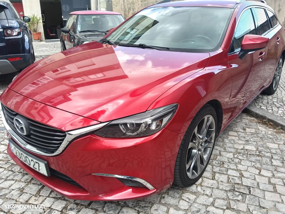 Mazda 6 M6 2.2 SKY-D Excellence P.Leather White+Cruise Pack+TAE+Navi - 10