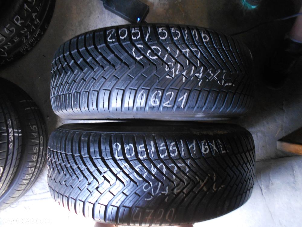 OPONY  205/55R16 CONTINENTAL ALL SEASON CONTACT XL DOT 4621 /  4720 7.7MM - 1