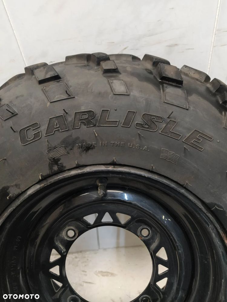 POLARIS SPORTSMAN 570 2X FELGA STALOWA 12X6 R12 2X OPONY CARLISLE AT489 25X8-12 NOWE KOŁA - 4