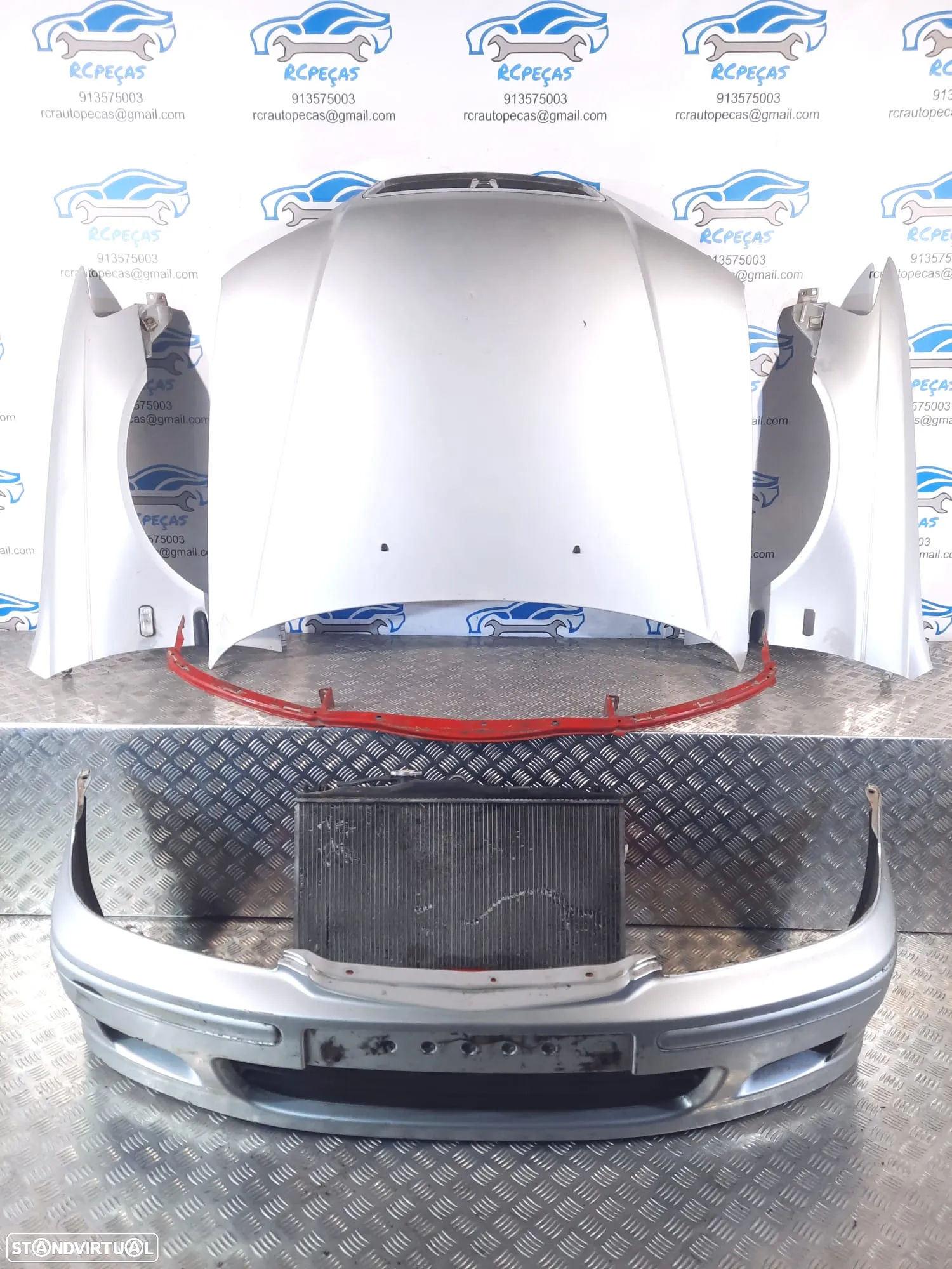 FRENTE COMPLETA HONDA ACCORD VI 6 MK6 CK CG CH CF CAPOT PARACHOQUES GUARDA-LAMAS OTICAS RADIADOR VENTILADOR - 5