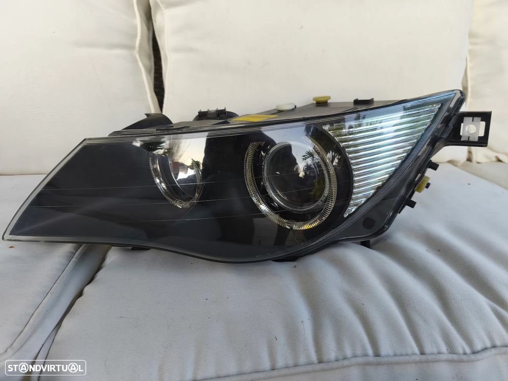 Farol esquerdo bi-xenon direcional BMW série 6 E62 E63