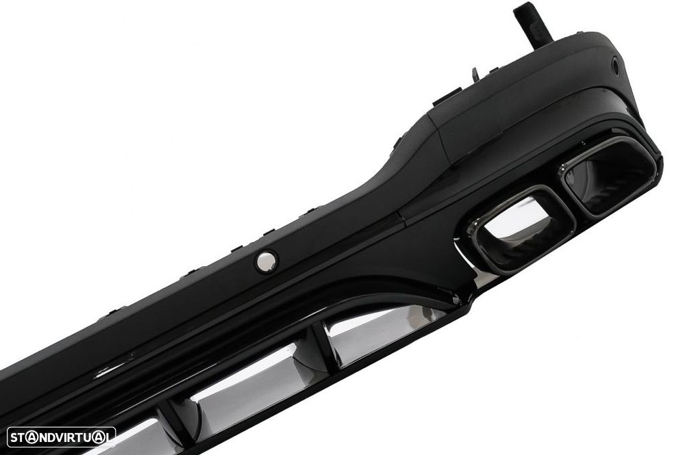 Difusor com Ponteiras Mercedes GLC SUV X253 (2020 em diante) - 4