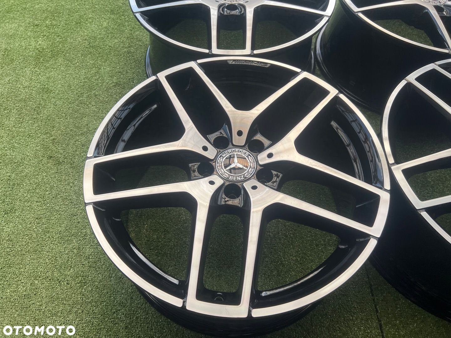 KOMPLET FELG FELGI ALU MERCEDES 253 GLC VITO V KLASA 19 AMG ORYGINALNE - 5