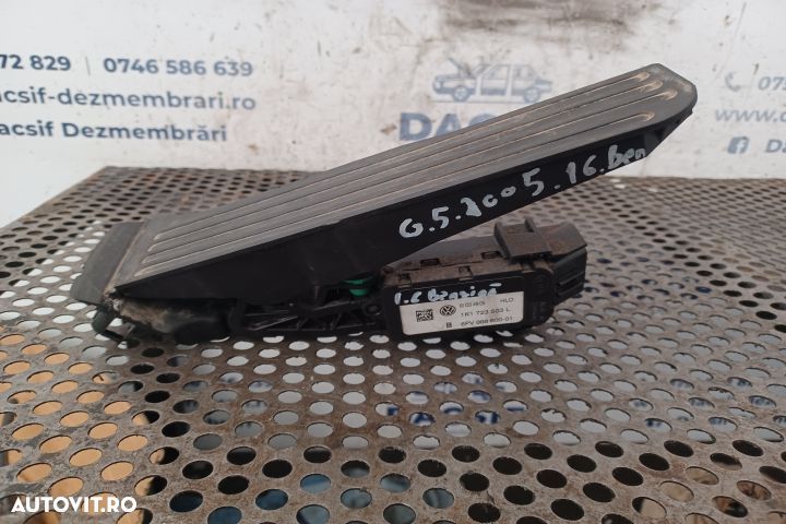 Pedala acceleratie 1K1723503L Volkswagen VW Golf 5  [din 2003 pana  2009] seria Hatchback 5-usi 1.6 - 1