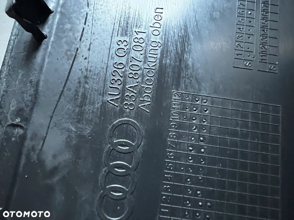 Audi RSQ3 83A Q3 II osłona pasa przedniego 83A807081A - 3