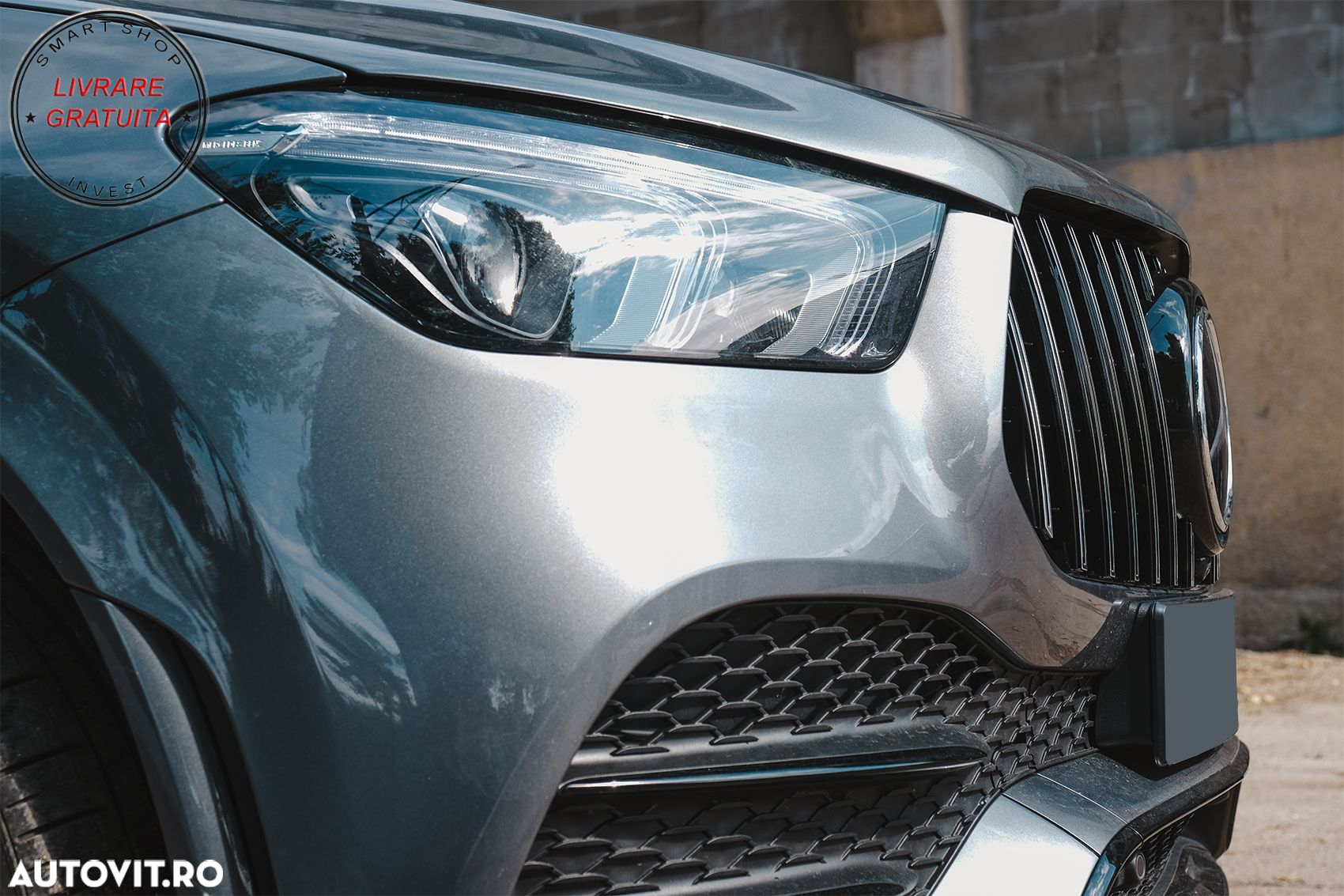 Grila Centrala Mercedes GLE SUV W167 V167 GLE Coupe C167 Sport Package (2019-Up) G- livrare gratuita - 14