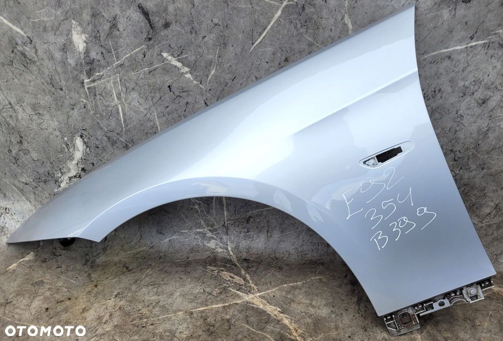 BŁOTNIK LEWY PRZÓD PRZEDNI BMW E92 E93 354 TTIANSILBER B399 - 1