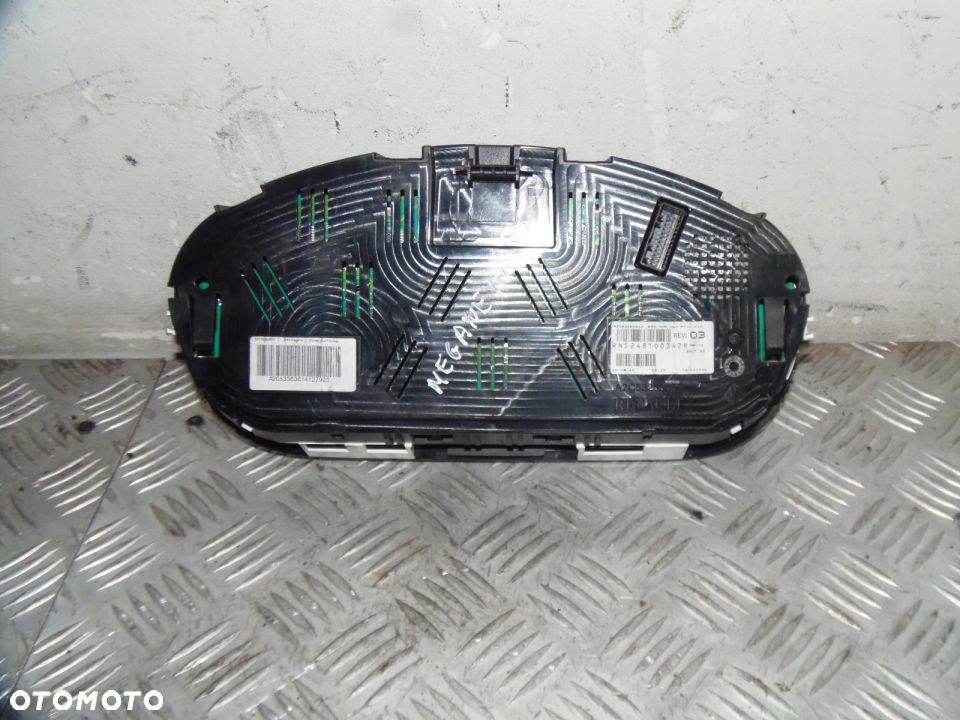 LICZNIK ZEGARY RNI248100342R RENAULT MEGANE III QP - 3