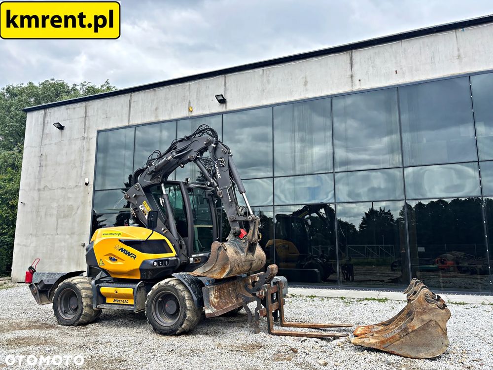 Mecalac 9 MWR KOPARKA KOŁOWA 2021R | 11 MWR, 15 MWR, KOMATSU PW 98, TEREX TW 95 110, WACKER NEUSON 100, YANMAR - 5