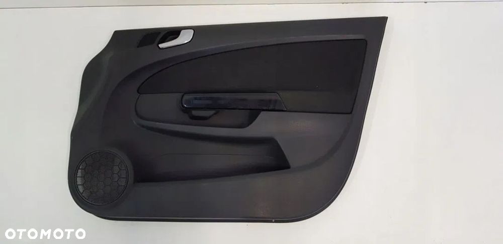 BOCZEK DRZWI TAPICERKA PRZÓD PRAWY OPEL CORSA D - 1