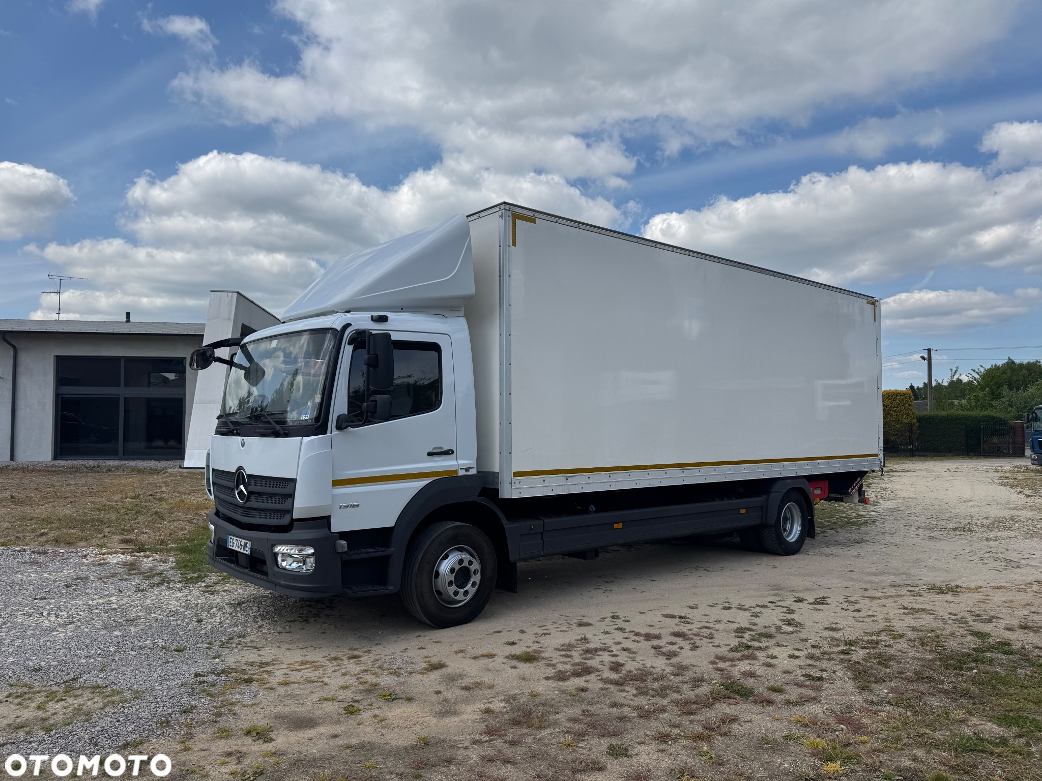 Mercedes-Benz ATEGO 1318 Kontener 7.50/ WINDA / Przebieg 170 tyś km - 8
