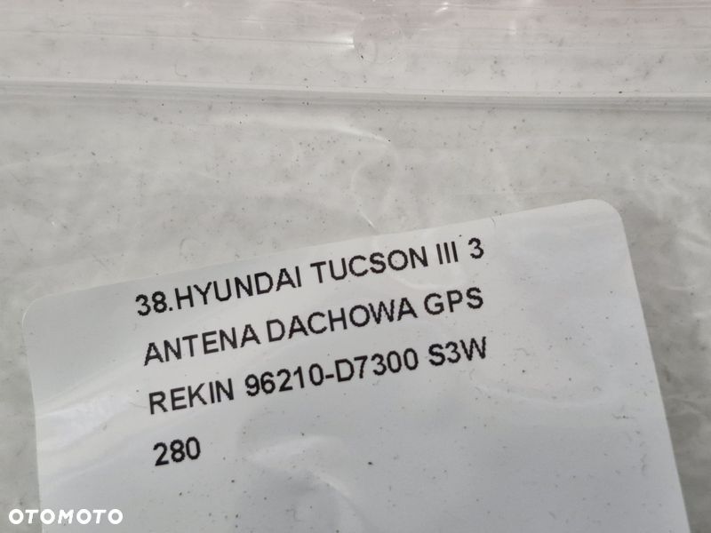 HYUNDAI TUCSON III 3 ANTENA DACHOWA GPS REKIN 96210-D7300 S3W - 9