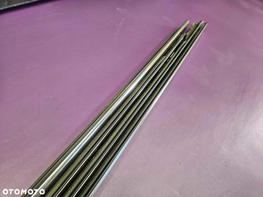 Listwa Listwy Zgarniajace Szyb Szyby Chrom Chromowane AUDI A6 C6 Sedan Kombi - 38