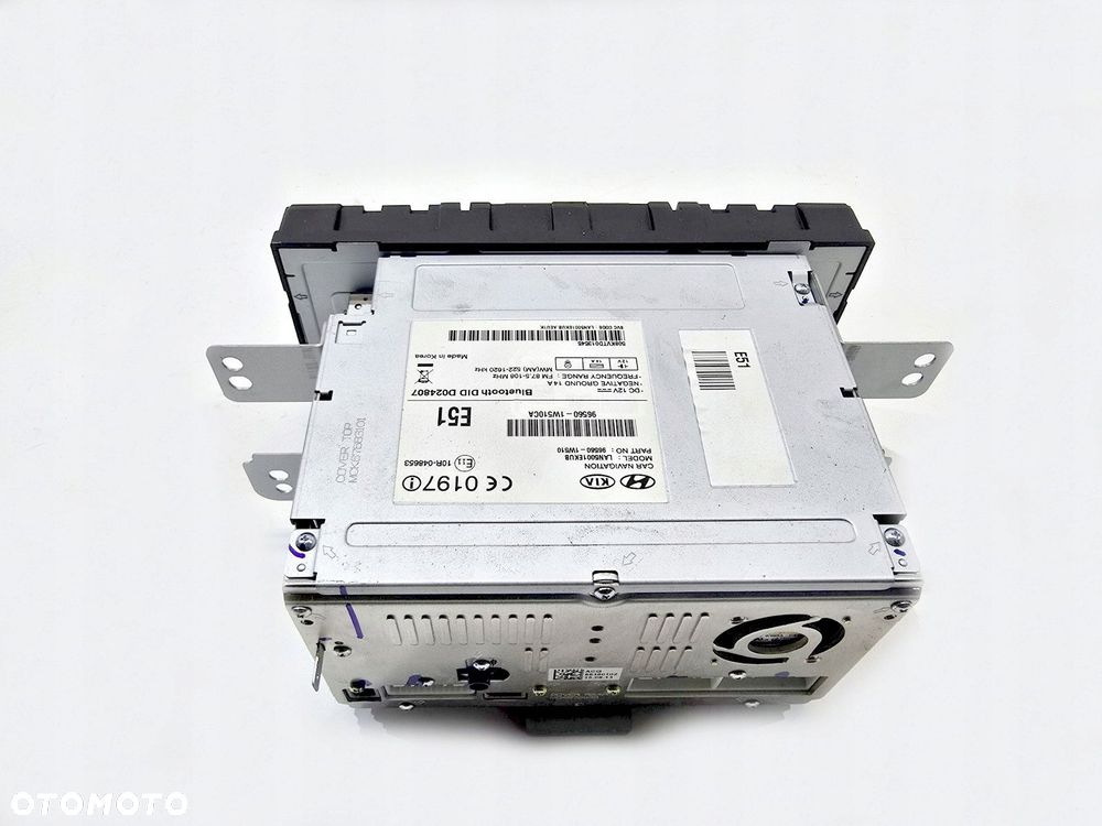 radio navi nawigacja ekran kia rio iii 14-17r 96560-1w510 - 5