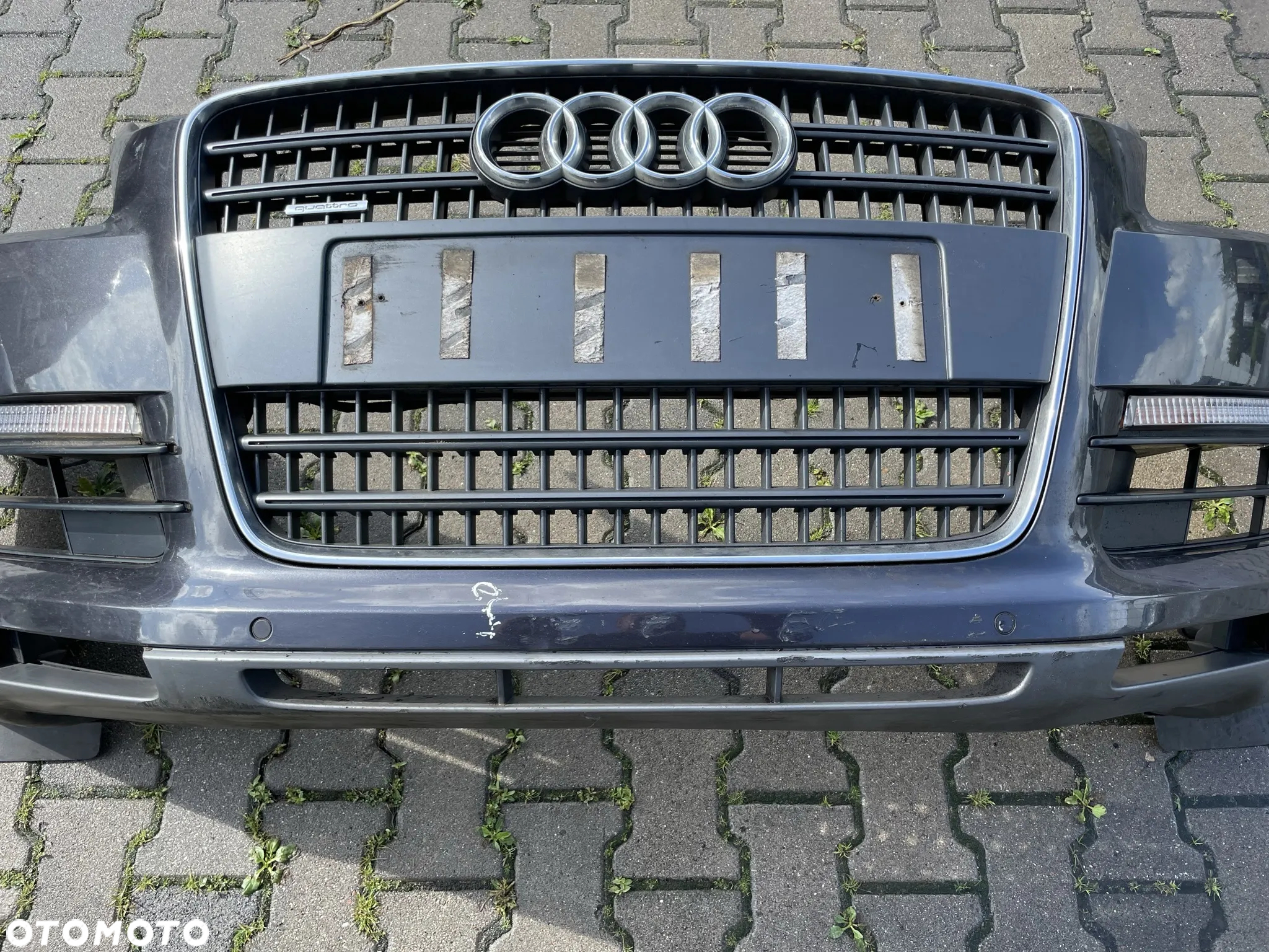 Audi Q7 4L zderzak przód przedni kompletny LZ7L - 2