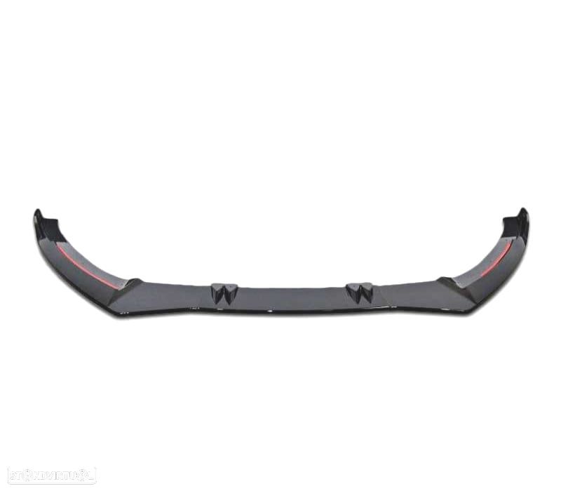 SPOILER LIP DIANTEIRO AUDI TT 8J 06-14 PRETO - 1