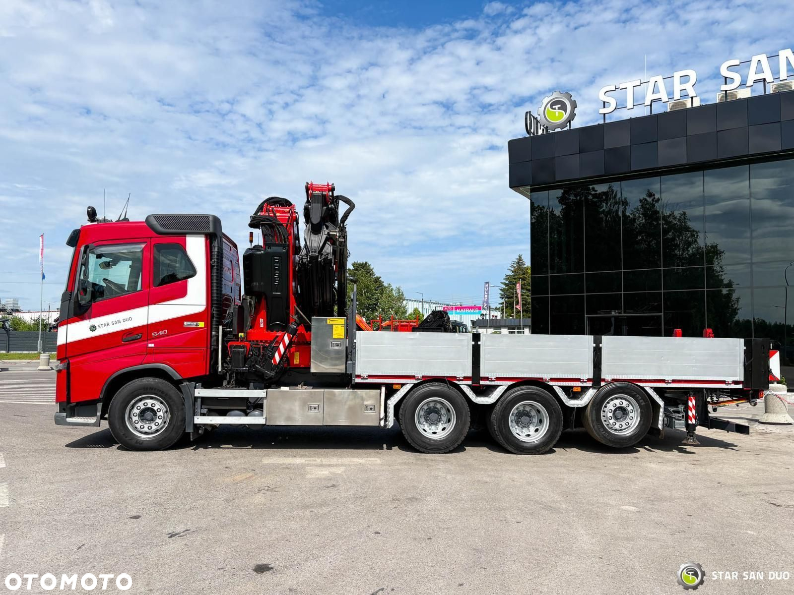 Volvo FH 540 8x4 FASSI F660  Żuraw Fly JIB Wciągarka - 11