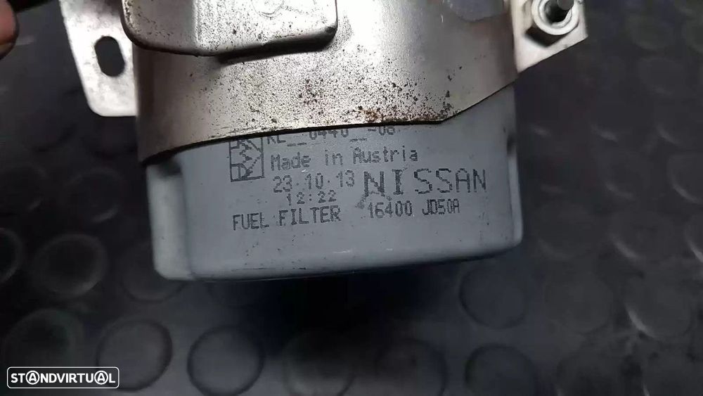 FILTRO GASÓLEO NISSAN QASHQAI / QASHQAI +2 I 2008 -16400JD50A - 1