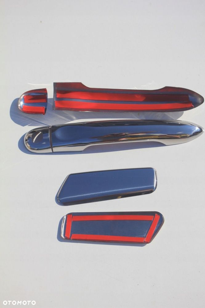 NAKŁADKI NA KLAMKI RENAULT CLIO 4 2012- metal