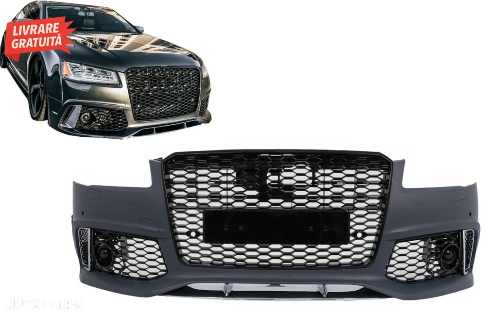 Bara Fata Audi A8 D4 Facelift D4.5 (2014-2017) RS Design- livrare gratuita - 10