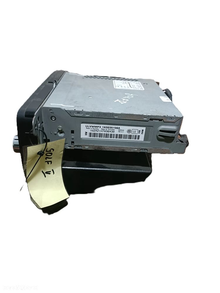 VOLKSWAGEN GOLF V 03-09 radioodtwarzacz radioodbiornik radio 1K0035156A * - 3