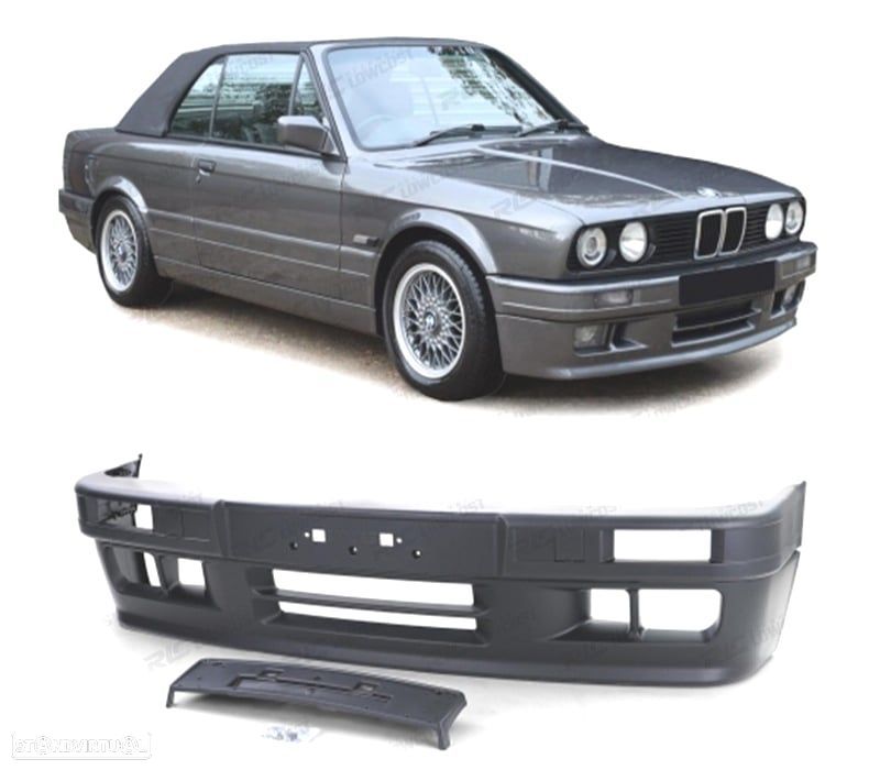 PARA-CHOQUES FRONTAL BMW E30 82-90 LOOK M2 ABS - 1