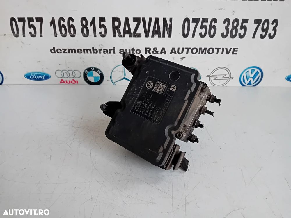 Modul Pompa ABS Vw Golf 6 VI Touran Caddy Skoda Octavia Cod 1K0907379BE An 2008-2013 - 4