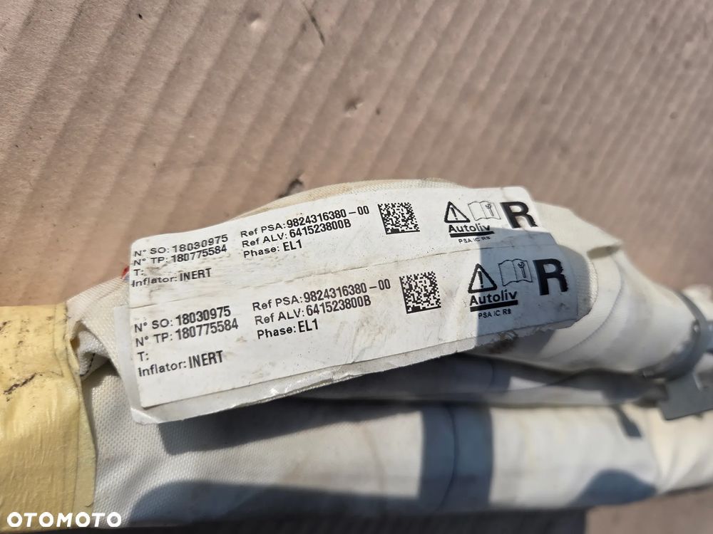 Kurtyna prawa AIRBAG prawy Peugeot 508 II SW - 6