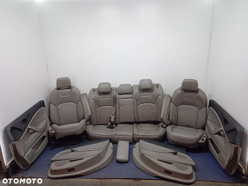 CITROEN C5 III X7 08- SEDAN FOTELE BOCZKI KOMPLET SKÓRA EUROPA - 1