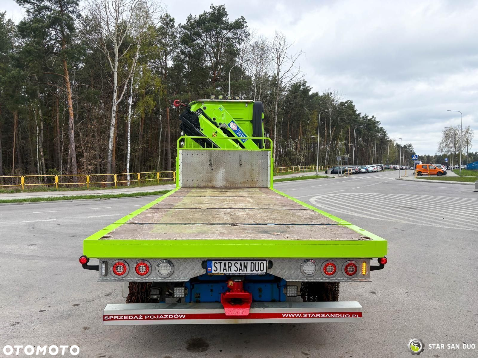 Mercedes-Benz Actros 6x2 HMF 3220 K-7 HDS Żuraw Crane - 12