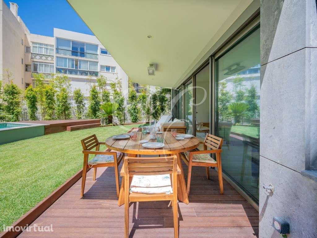 Apartamento T2 C/ Terraço e Jardim - Grande imagem: 4/46