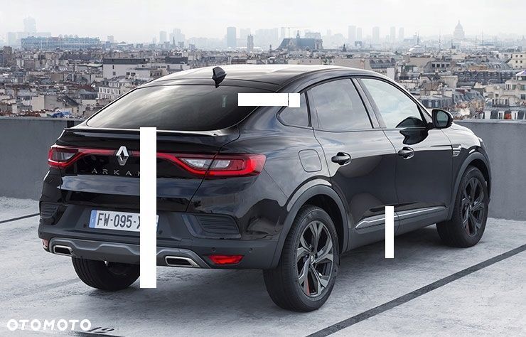 ĆWIARTKA TYLNA PRAWA BŁOTNIK RENAULT ARKANA - 1