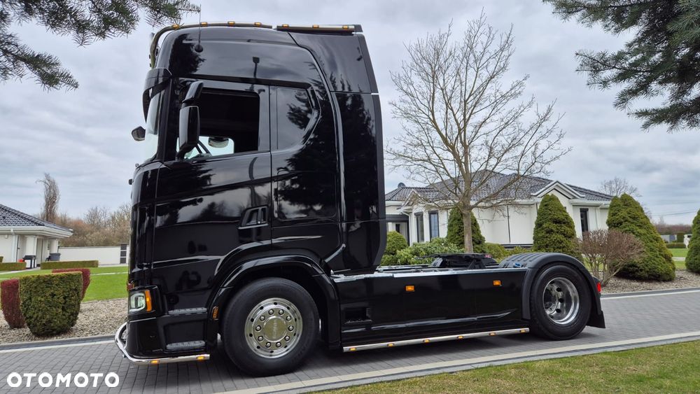 Scania ///S450///2021///RETARDER/// FULL LED///ALUMINIOWE FELGI/// ZABUDOWY MIĘDZYOSIOWE/// ORUROWANIE///DUŻE ZBIORNIKI/// WYŚWIETLACZ OBCIĄŻENIA/// NAWIGACJA///STAN BARDZO DOBRY - 3