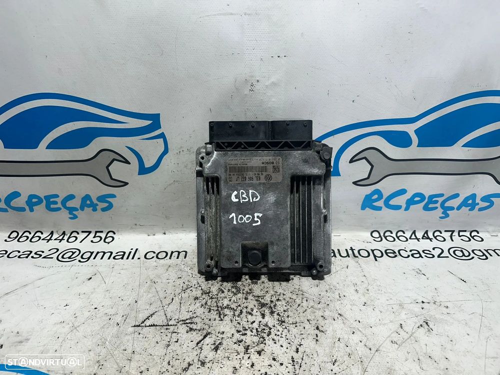 .Centralina Motor Original Bosch VAG Volkswagen CBD CBDC 2.0 TDi 03L906022LF 0281015420 EDC17CP14 2008-2012 - 1