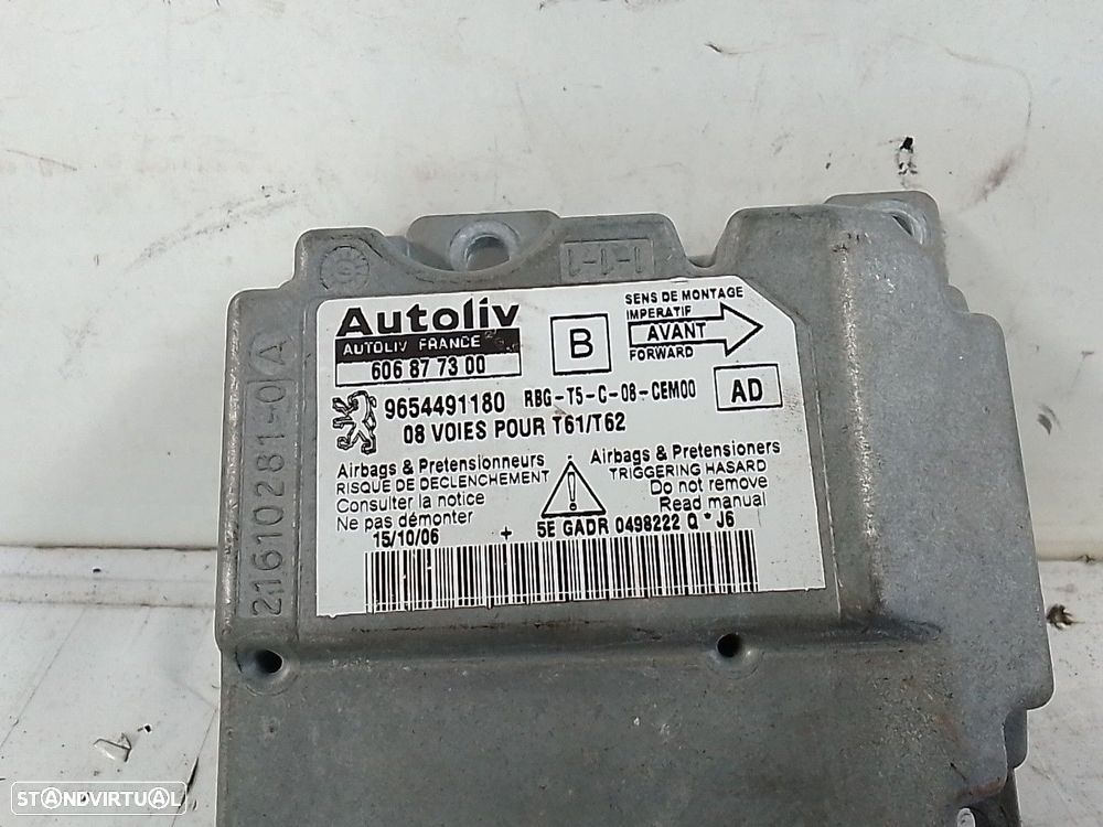 Centralina De Airbags Peugeot 307 Sw Caixa/Combi (3E_, 3H_) - 2