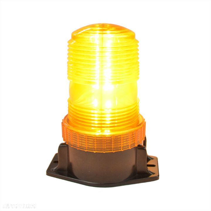 Girofar  lumina portocalie - 10-110 V Echipat cu 30 LED-uri SMD 5730 NOU!!! - 3