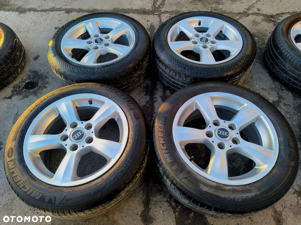 5x112 Felgi Aluminiowe Alufelgi 16 Mercedes Koła Letnie Lato E KLASA W210 W211 C W202 W203 CLK W208 W209 AUDI A4 B5 B6 B7 A6 C5 C6 VW PASSAT SEAT EXEO SKODA SUPERB 5mm Legnica ALU-RAD 205/55 - 2