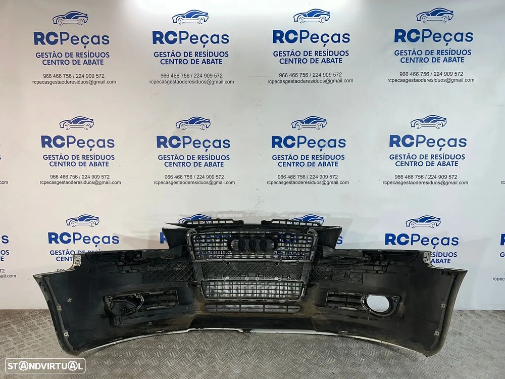 .Parachoques Frente Frontal Original Audi A3 8P Fase 2 Facelift 8P4807437 2004 - 2013 - 4