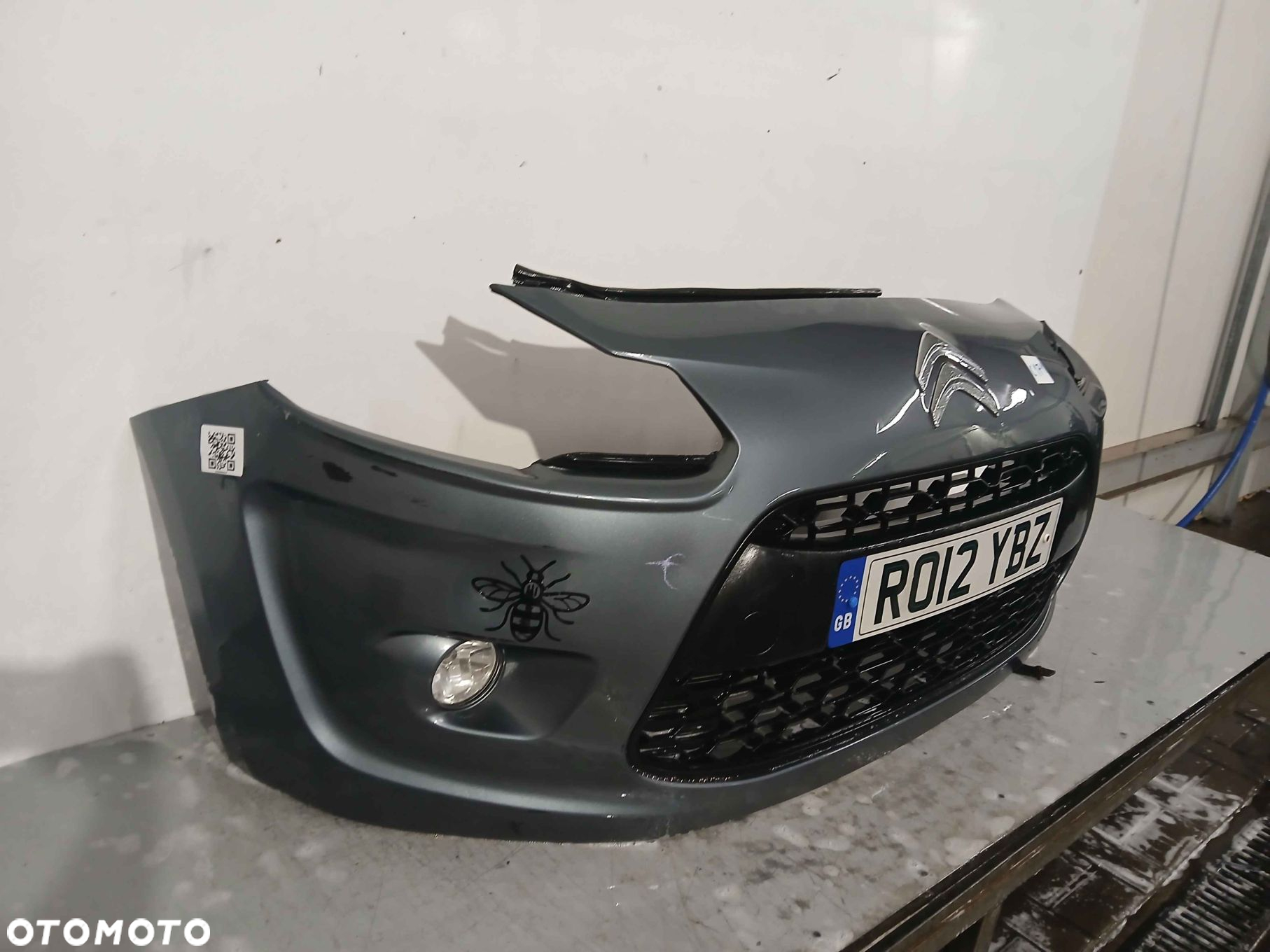 ZDERZAK PRZÓD PRZEDNI | CITROEN C3 II 2 GEN. HALOGENY GRILL KTP - 4