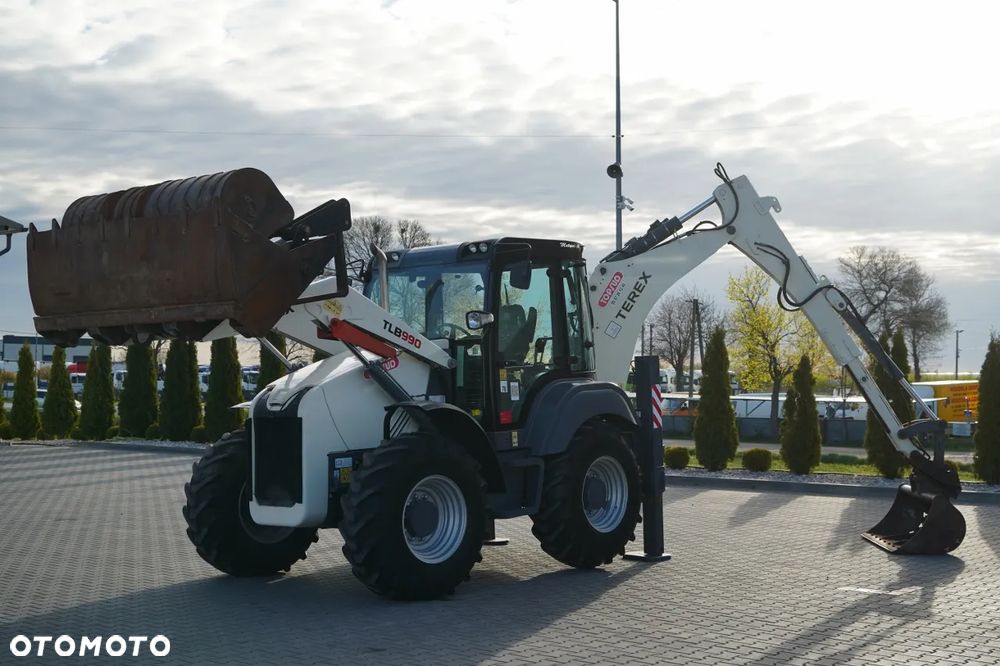 Terex TLB 990 / KOPARKO-ŁADOWARKA / KOMPLET ŁYŻEK / 3 300 MTH / - 3