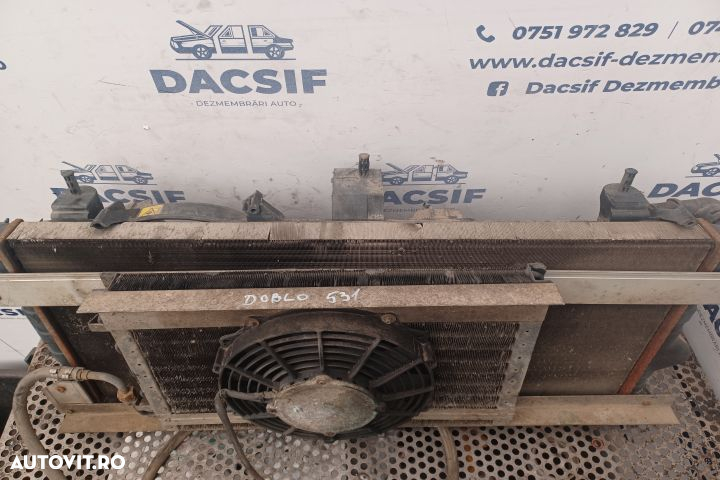Radiator racire motor Fiat Doblo 1 (facelift)  [din 2005 pana  2009] seria Panorama minivan - 3