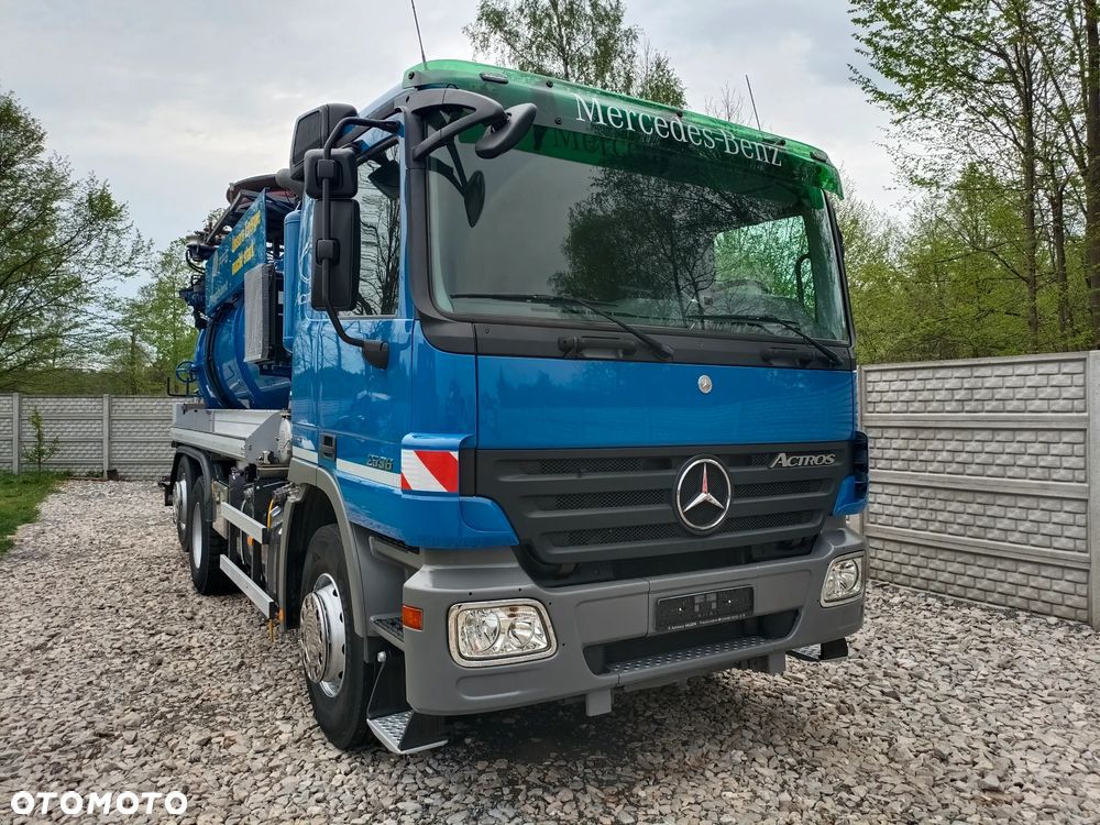 Mercedes-Benz ACTROS 2536 6x2* ASENIZACYJNY* 13000L* FFG elephant* Specjalny do ŚCIEKÓW I OSADÓW*  WYJĄTKOWO ZADBANY* z NIEMIEC - 11