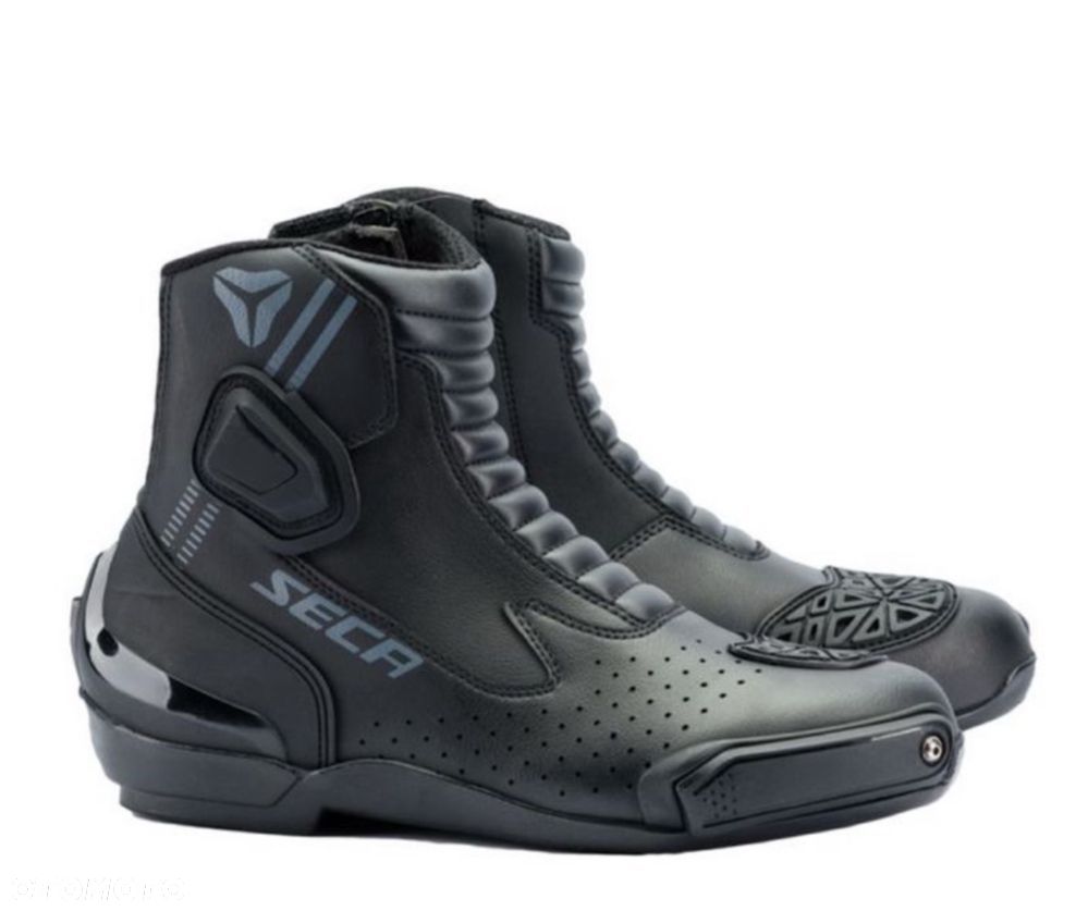 SECA sprint 3 rozm 41 niskie buty motocyklowe skora   NOWE - 1