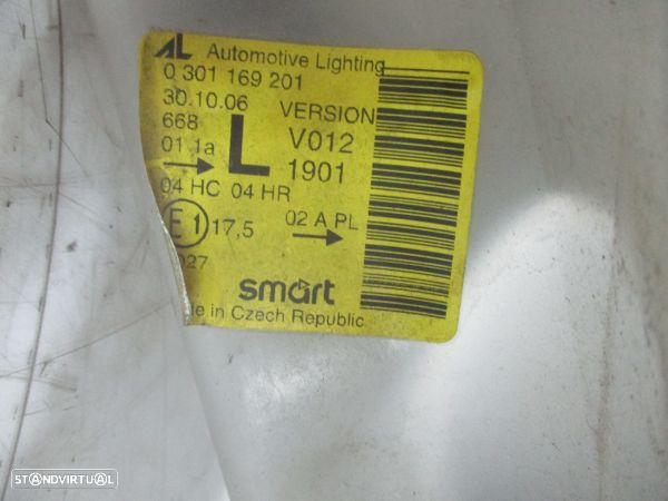 Otica / Farol Esq Smart Fortwo Cabrio (450) - 10
